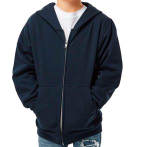 Independent Trading Co. Youth Midweight Full-Zip Hoodie