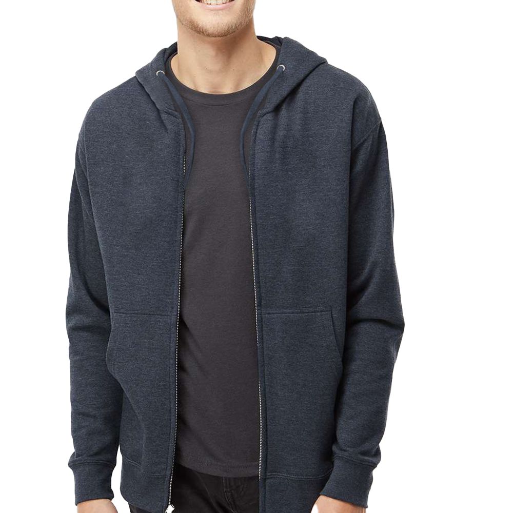 Independent Trading Co. Midweight Full Zip Hoodie