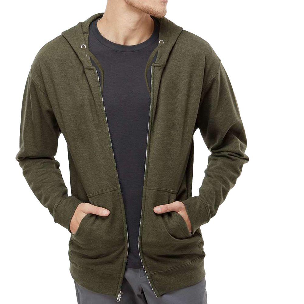 Independent Trading Co. Midweight Full Zip Hoodie