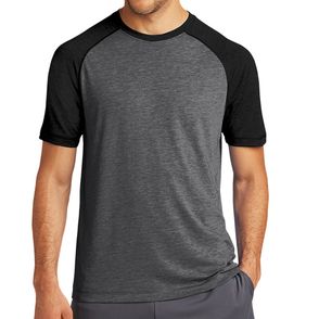 Sport-Tek PosiCharge Tri-Blend Wicking Raglan Tee