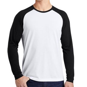 Sport-Tek PosiCharge Long Sleeve Tri-Blend Wicking Raglan Tee