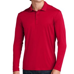 Sport-Tek Posi-UV Pro Long Sleeve Polo