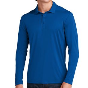 Sport-Tek Posi-UV Pro Long Sleeve Polo