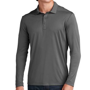 Sport-Tek Posi-UV Pro Long Sleeve Polo