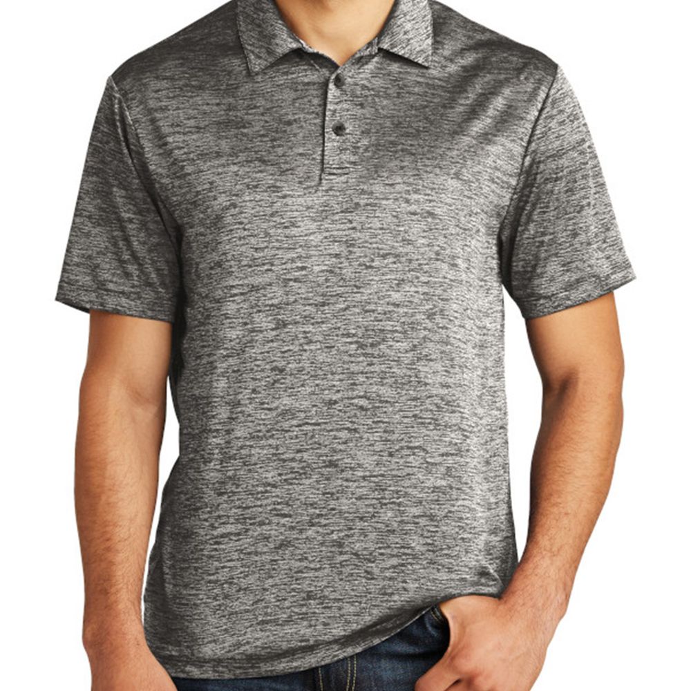 Sport-Tek PosiCharge Electric Heather Polo