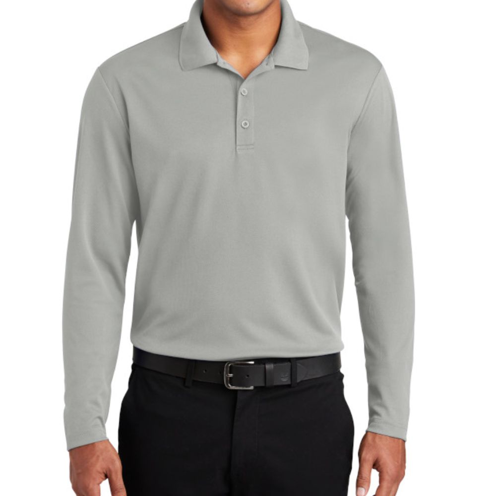 Sport-Tek PosiCharge RacerMesh Long Sleeve Polo