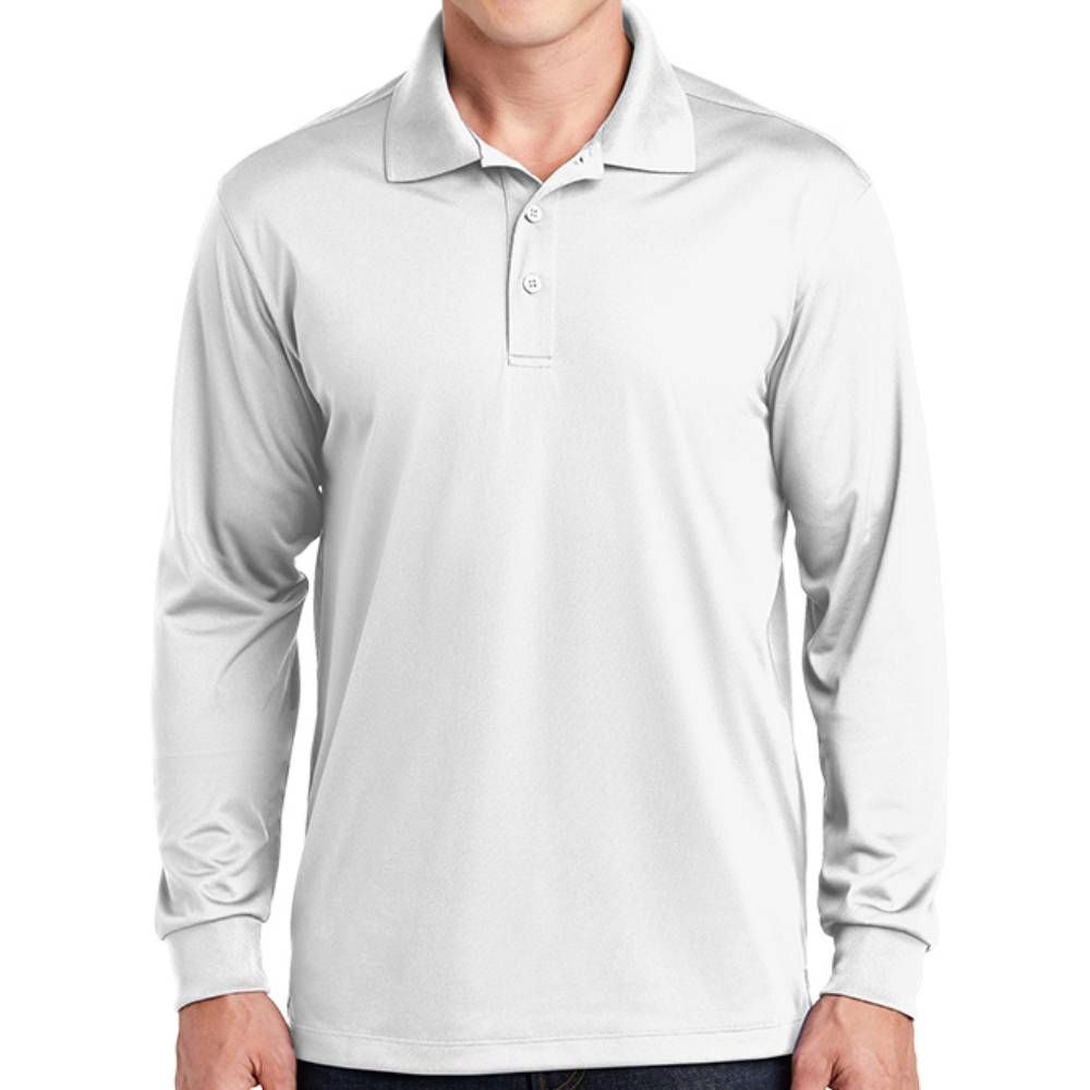 Sport-Tek Long Sleeve Micropique Sport-Wick Polo