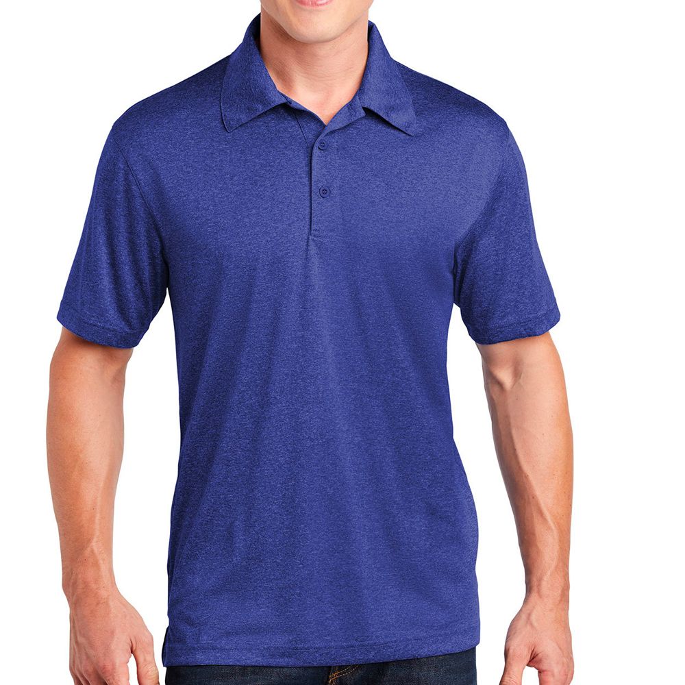 Sport-Tek Heather Contender Polo