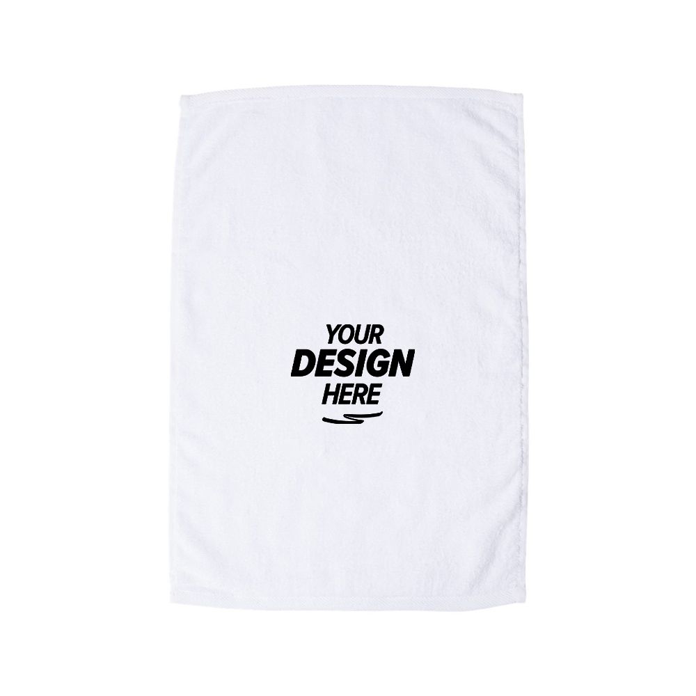 Q-Tees Deluxe Hemmed Hand Towel