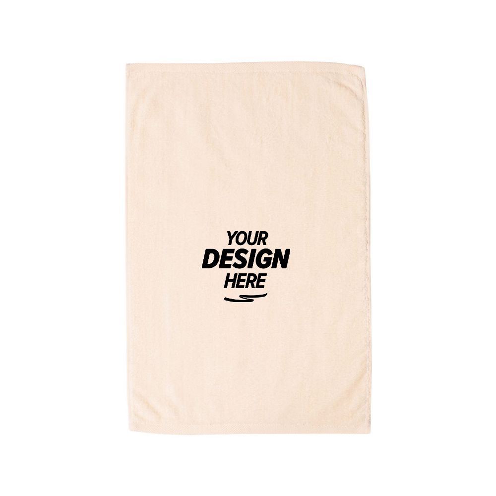 Q-Tees Deluxe Hemmed Hand Towel
