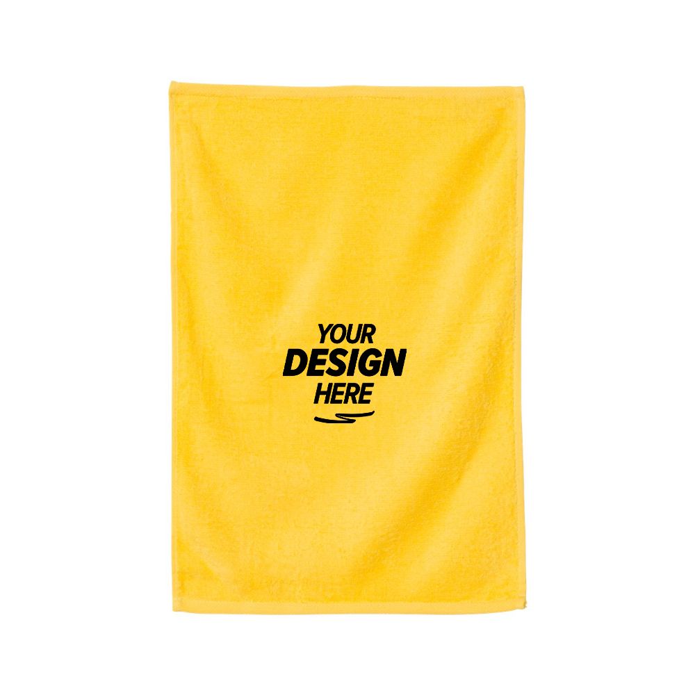 Q-Tees Deluxe Hemmed Hand Towel