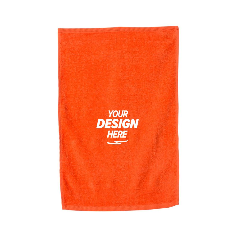 Q-Tees Deluxe Hemmed Hand Towel