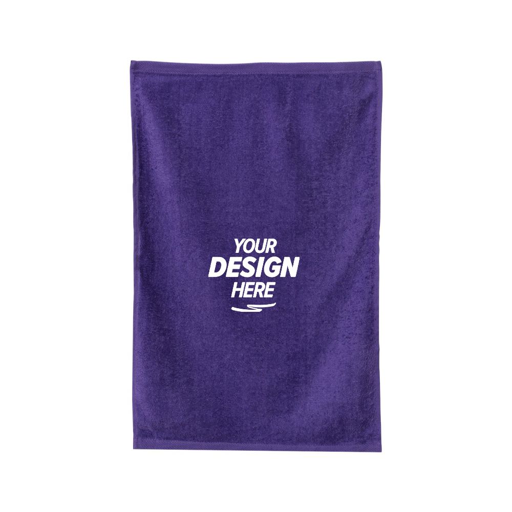 Q-Tees Deluxe Hemmed Hand Towel