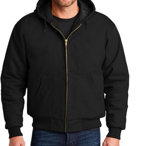 CornerStone Tall Duck Cloth Hooded Work Jacket