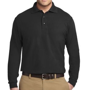Port Authority Tall Silk Touch Long Sleeve Polo