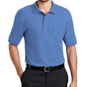 Port Authority Tall Silk Touch Pocket Polo