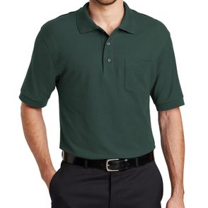 Port Authority Tall Silk Touch Pocket Polo