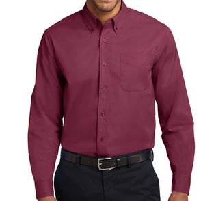 Port Authority Tall Long Sleeve Easy Care Shirt