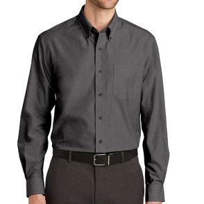 Port Authority Tall Crosshatch Easy Care Shirt