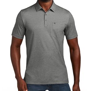 TravisMathew Oceanside Heather Pocket Polo