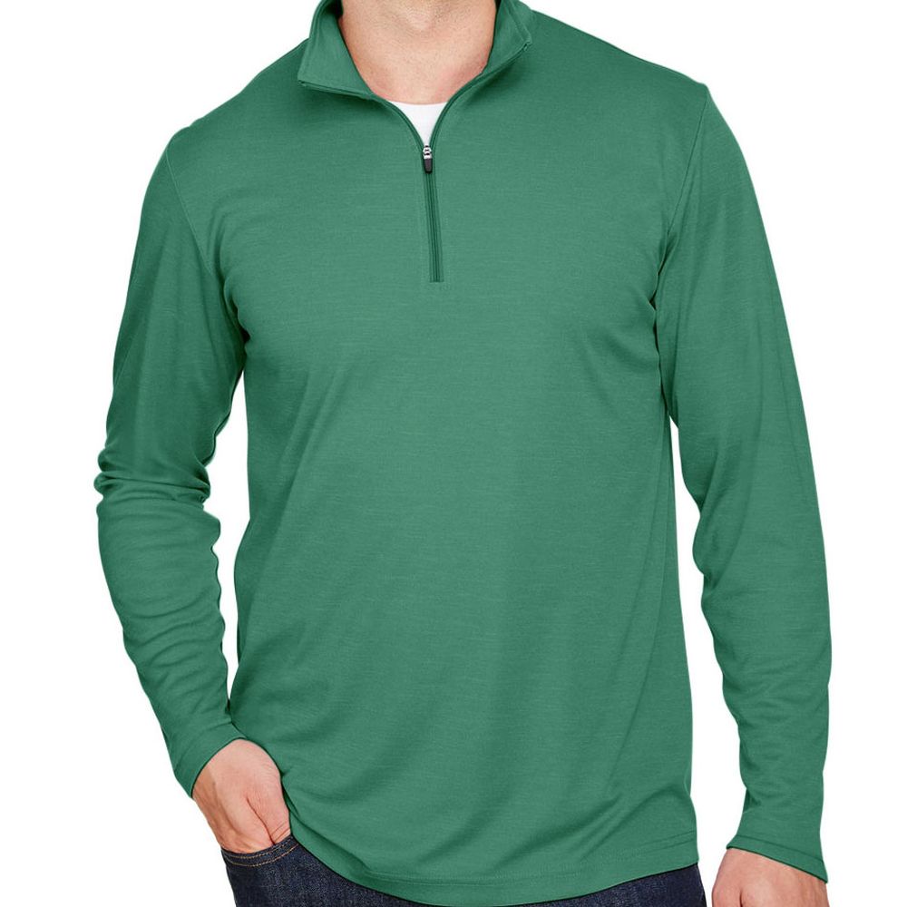 Team 365 Zone Sonic Heather Performance Quarter-Zip Pullover