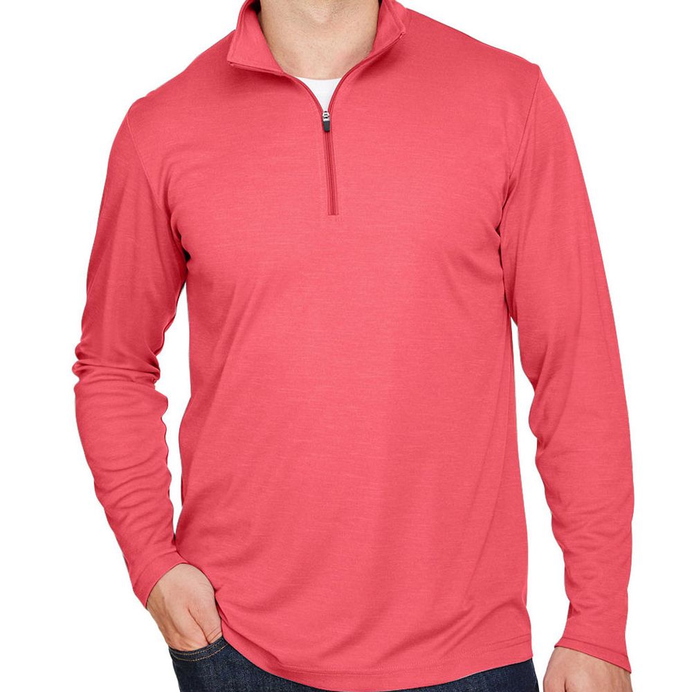 Team 365 Zone Sonic Heather Performance Quarter-Zip Pullover