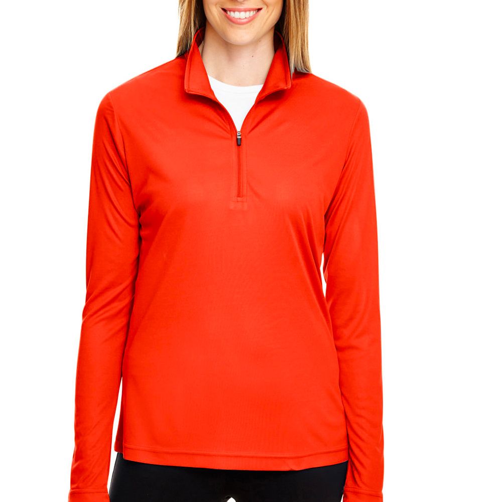 Team 365 Women's Zone Performance Quarter-Zip Pullover