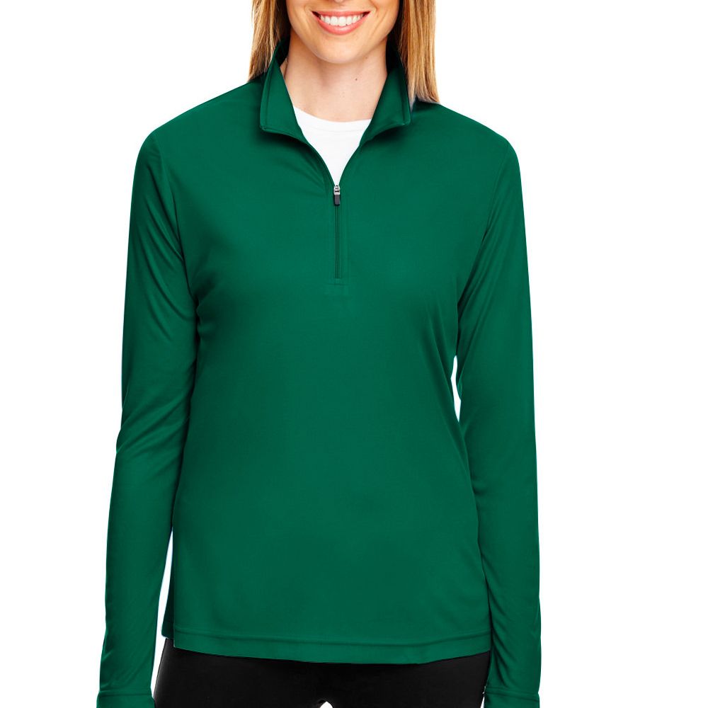 Team 365 Women's Zone Performance Quarter-Zip Pullover