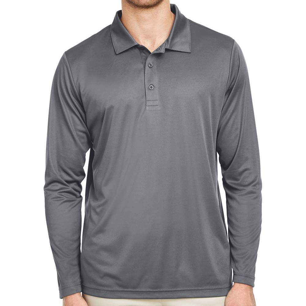 Team 365 Zone Performance Long Sleeve Polo