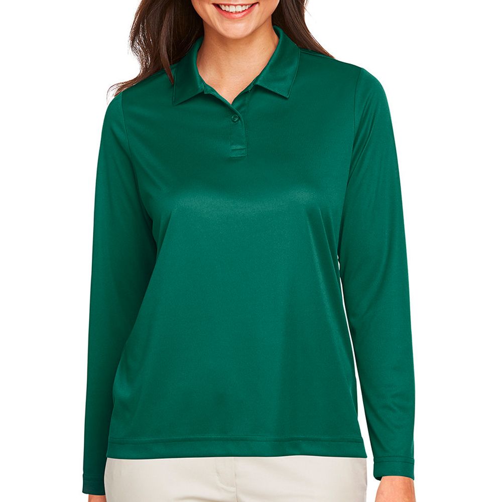 Team 365 Women's Zone Performance Long Sleeve Polo