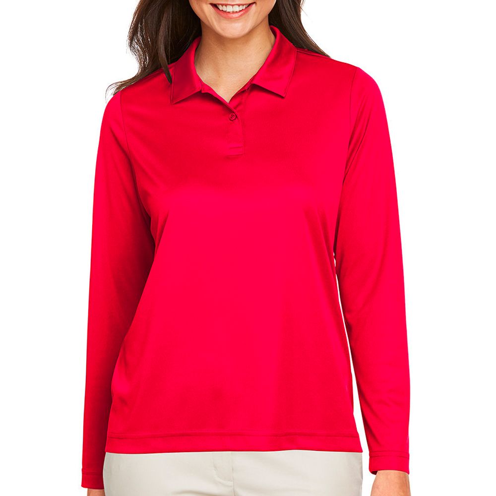 Team 365 Women's Zone Performance Long Sleeve Polo