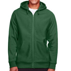 Team 365 Zone HydroSport Heavyweight Full-Zip Hooded Sweatshirt