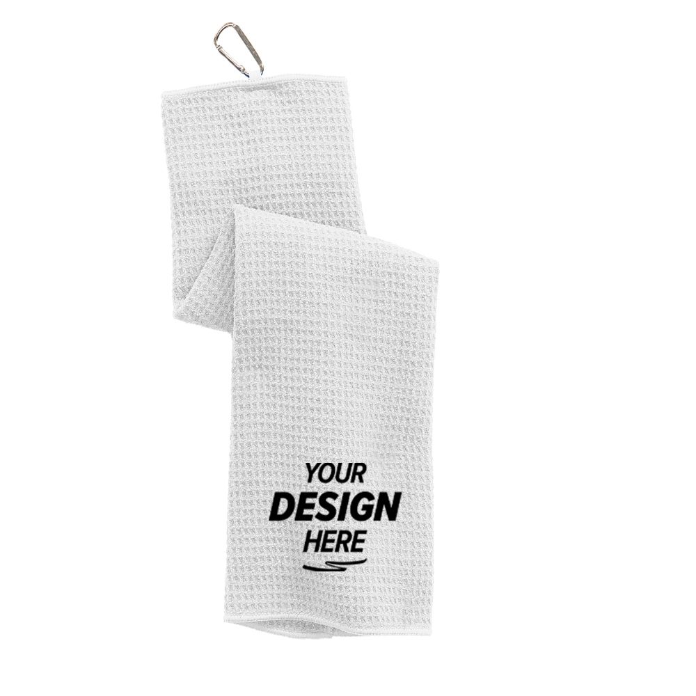 Port Authority Waffle Microfiber Golf Towel