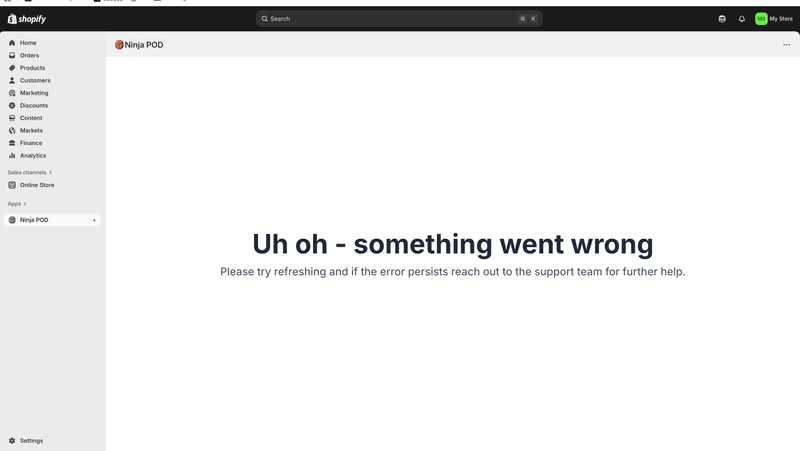 Uh oh - something went wrong