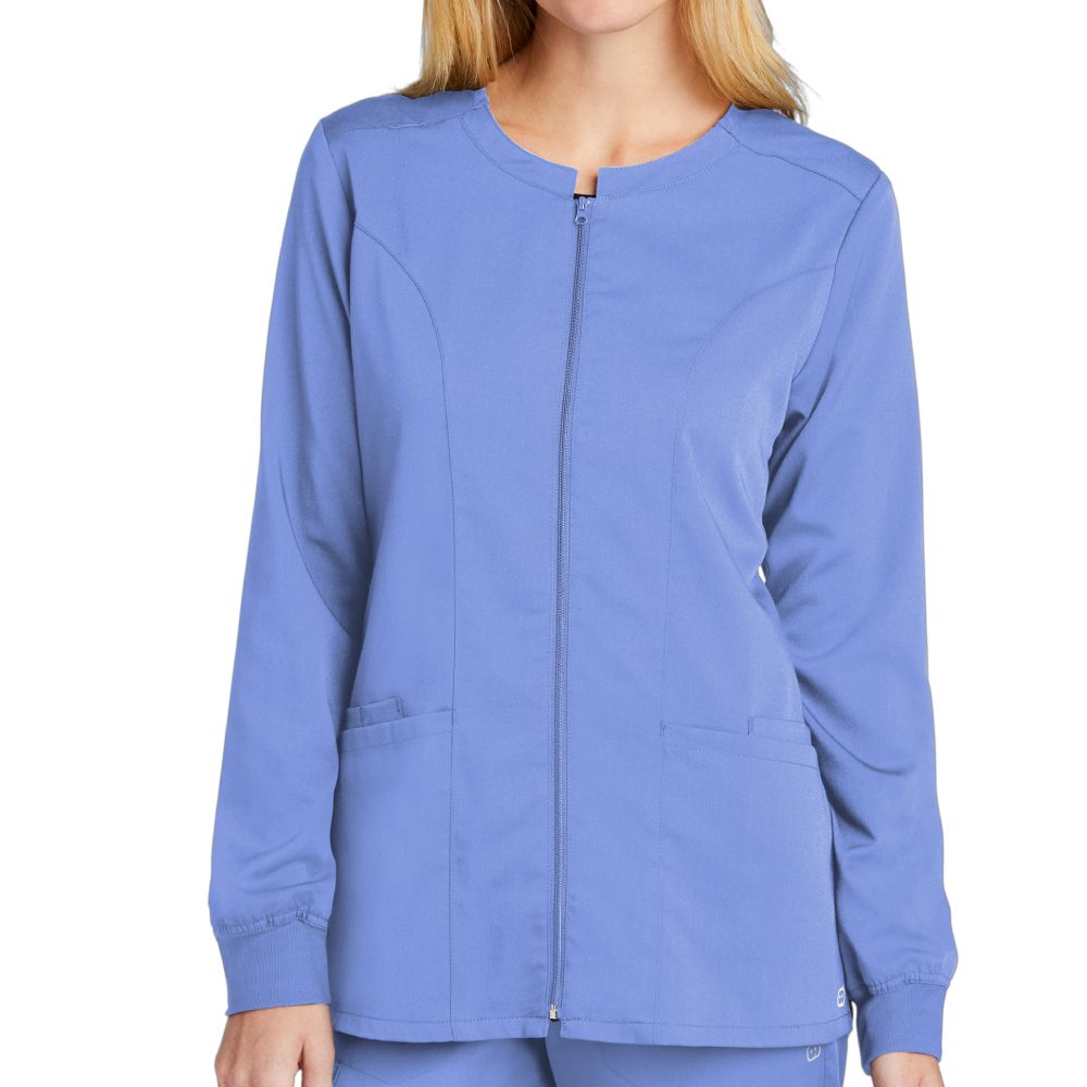 WonderWink Women’s Premiere Flex Full-Zip Scrub Jacket