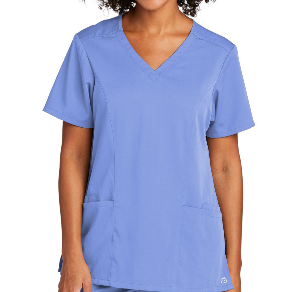 WonderWink Women’s Premiere Flex V-Neck Scrub Top