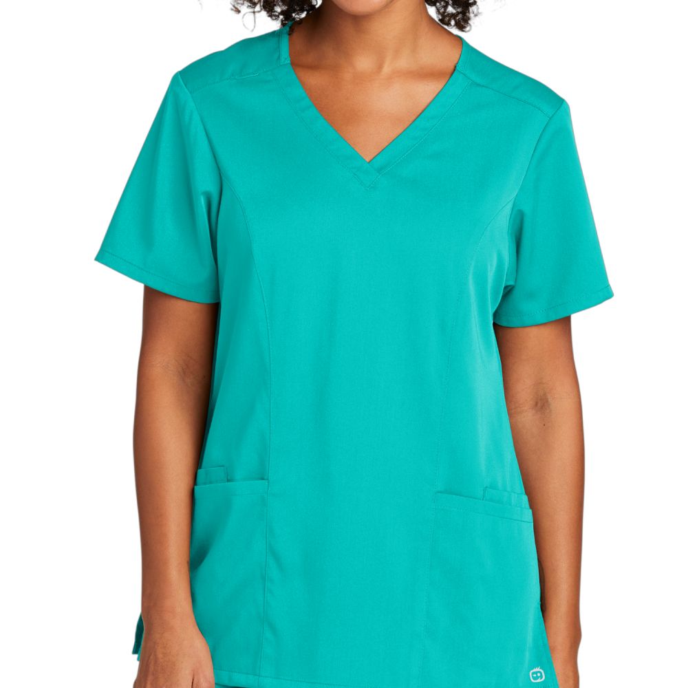 WonderWink Women’s Premiere Flex V-Neck Scrub Top