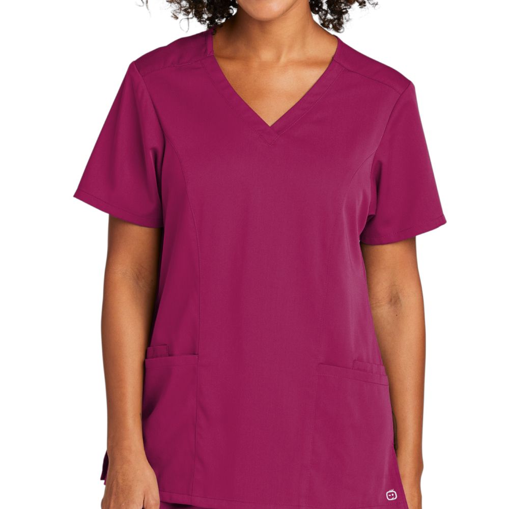 WonderWink Women’s Premiere Flex V-Neck Scrub Top