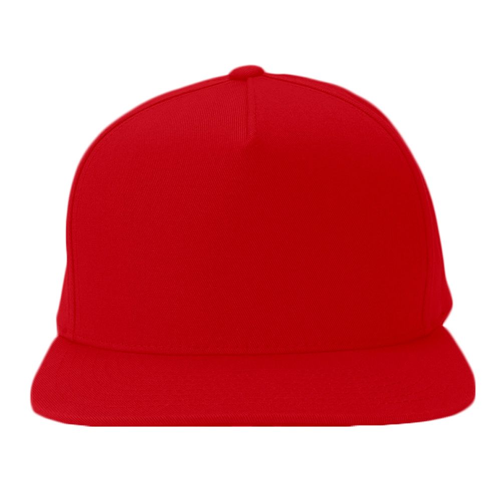 Yupoong Adult 5-Panel Cotton Twill Snapback Cap