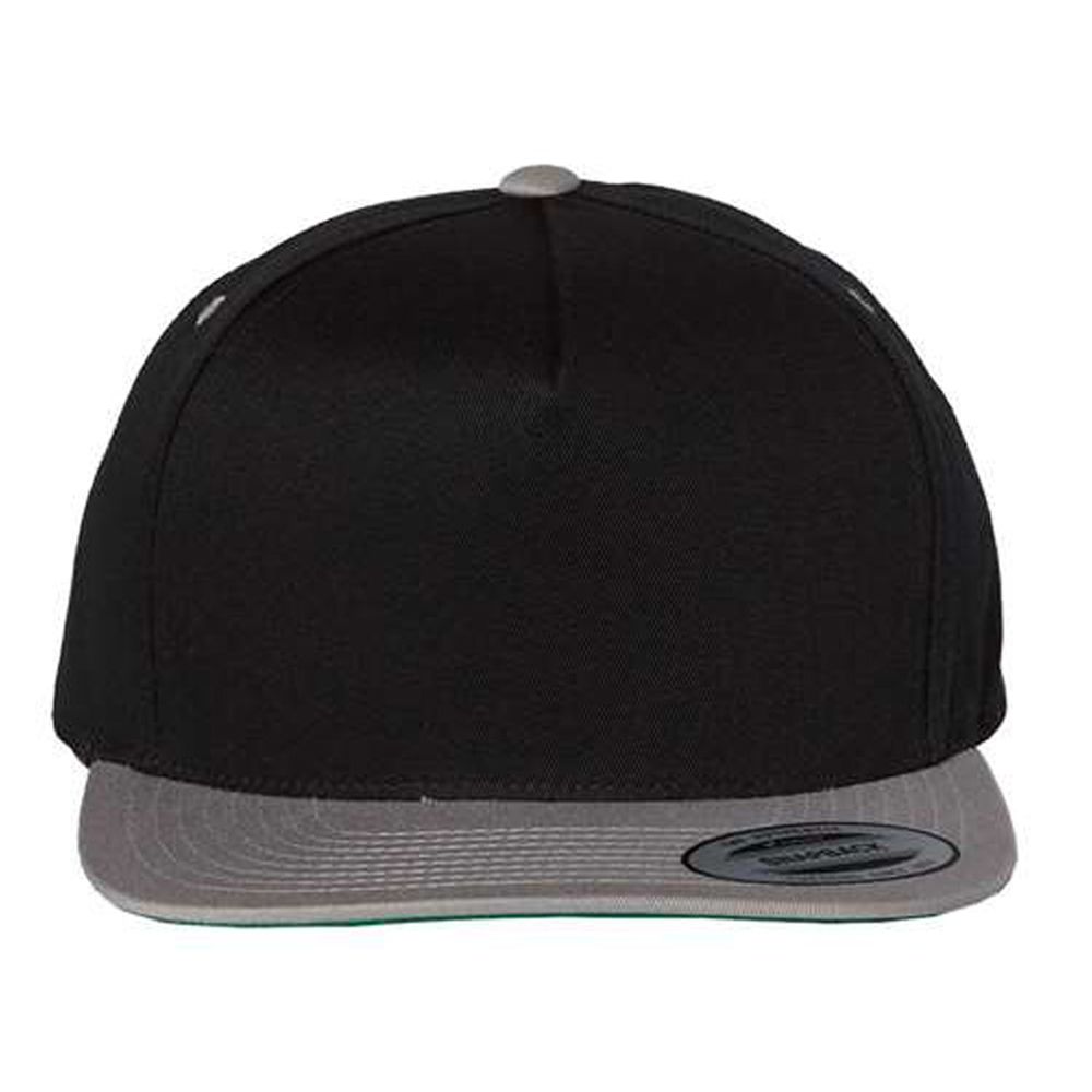 Yupoong Adult 5-Panel Cotton Twill Snapback Cap