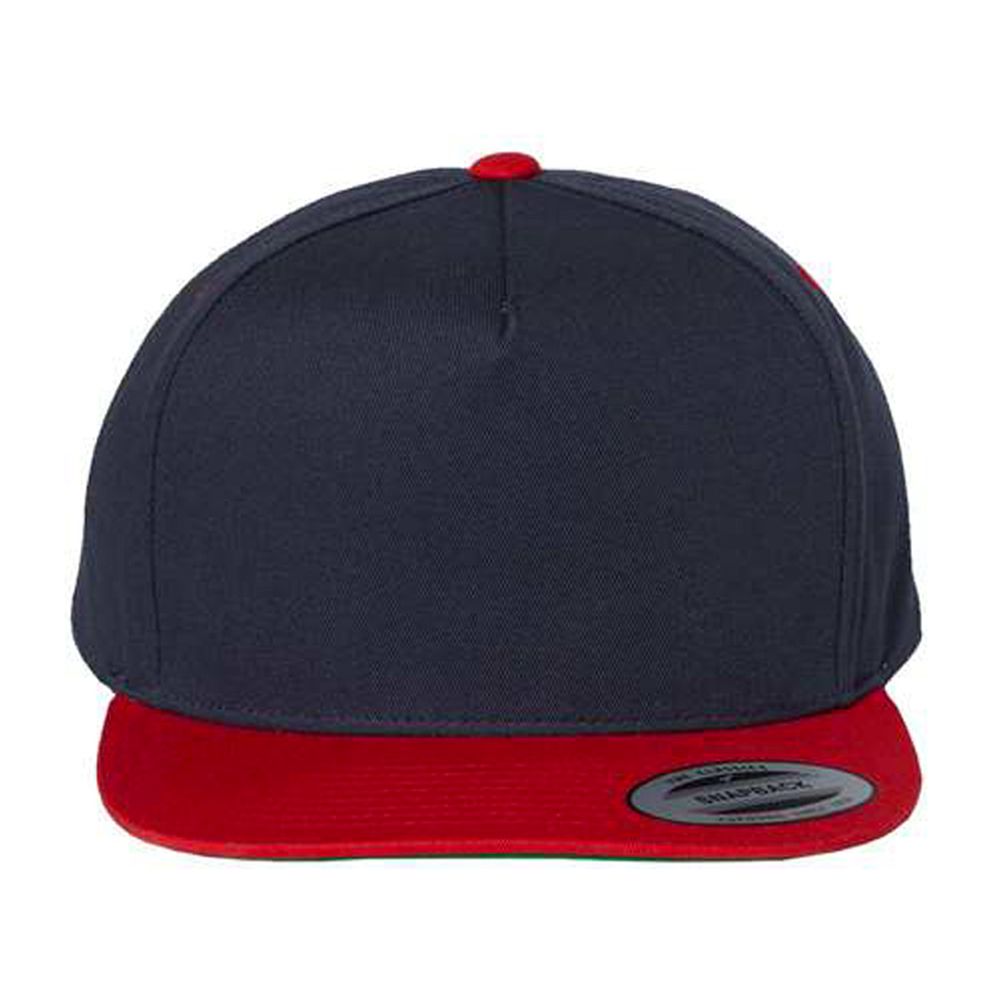 Yupoong Adult 5-Panel Cotton Twill Snapback Cap