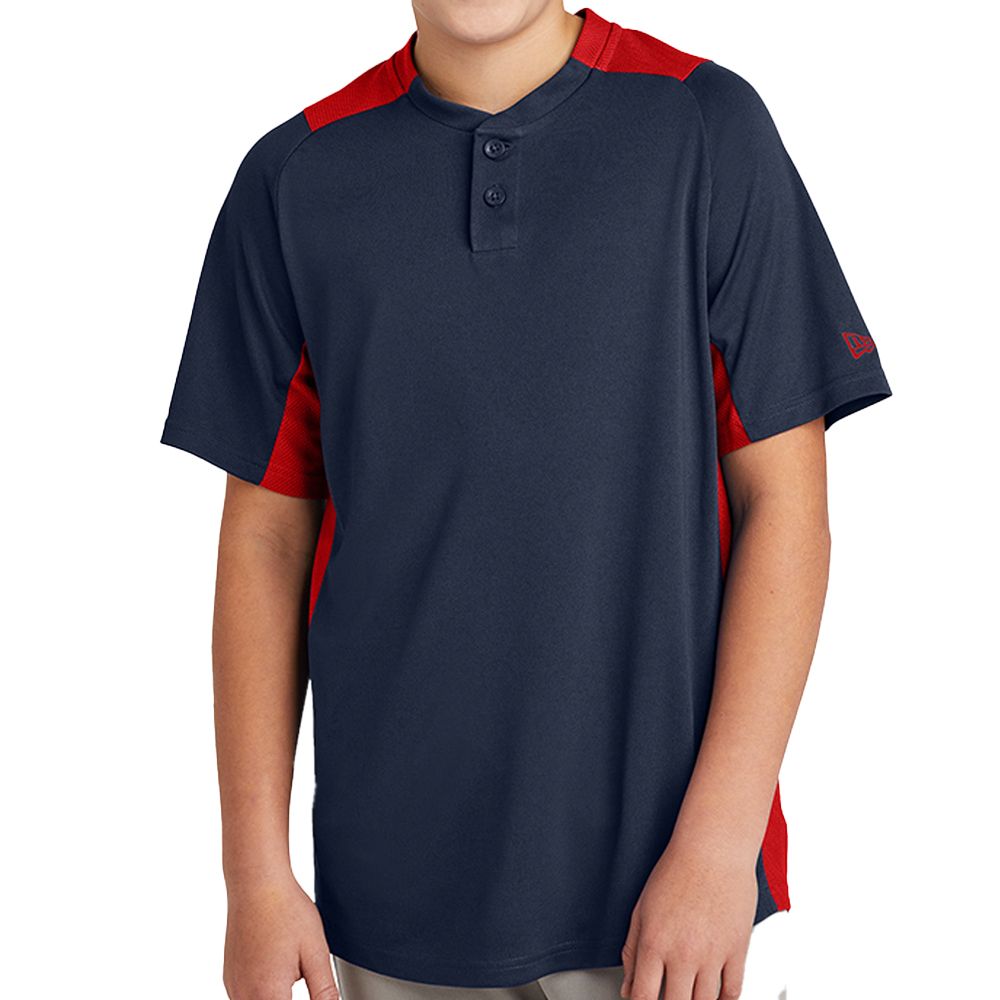 New Era Youth Diamond Era 2-Button Jersey