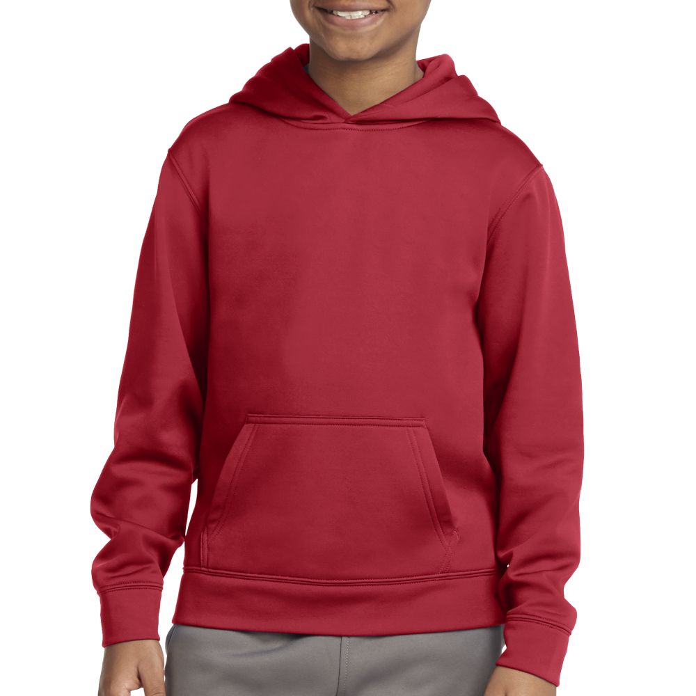 Sport-Tek Youth Sport-Wick Fleece Hoodie