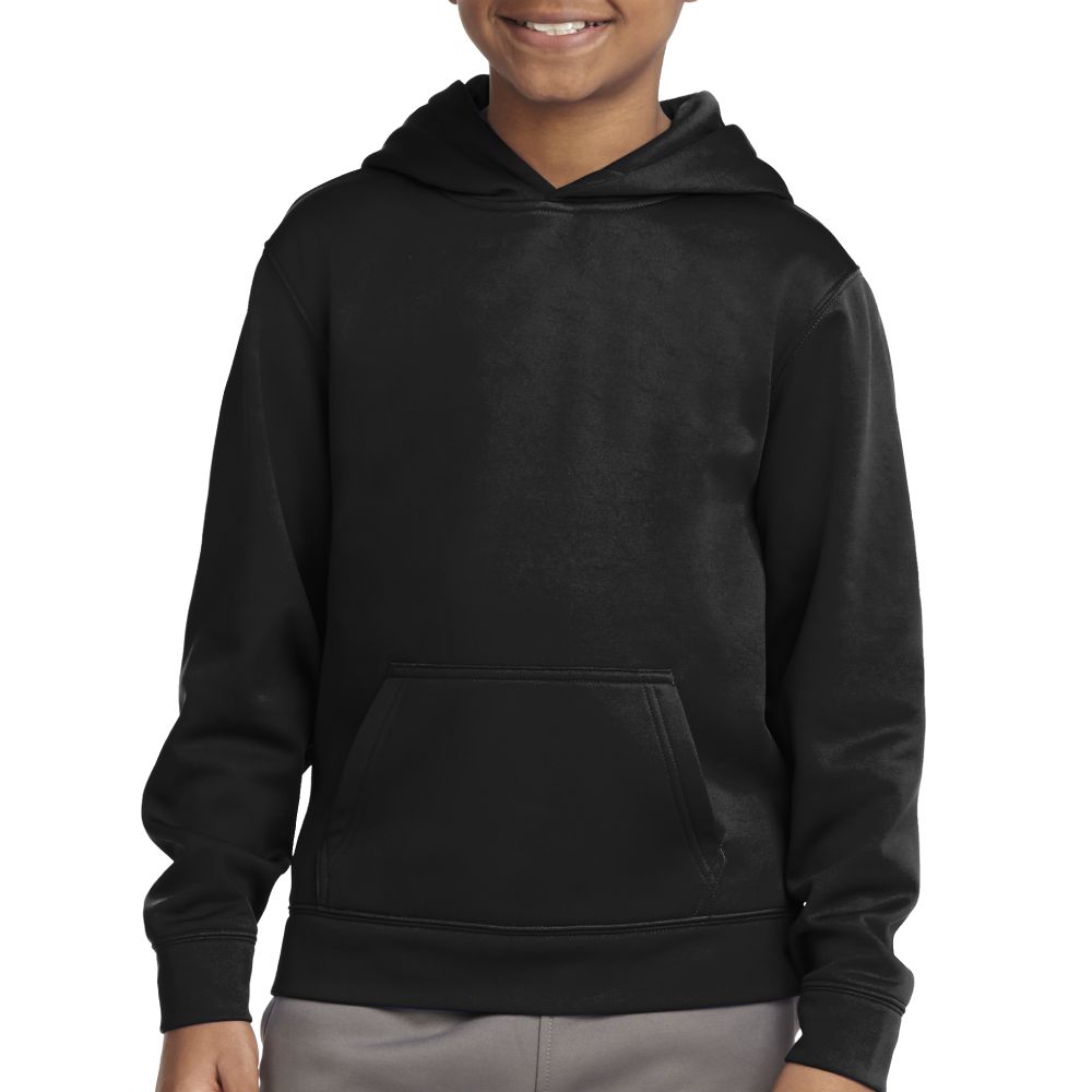 Sport-Tek Youth Sport-Wick Fleece Hoodie