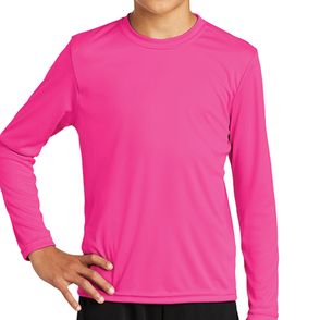 Sport-Tek Kids' PosiCharge Long Sleeve Competitor Tee
