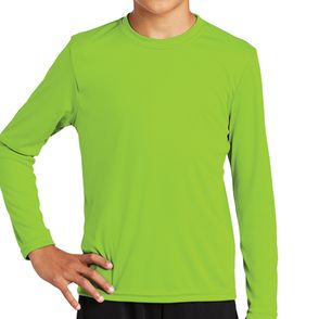 Sport-Tek Kids' PosiCharge Long Sleeve Competitor Tee