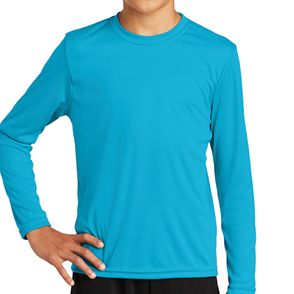 Sport-Tek Kids' PosiCharge Long Sleeve Competitor Tee