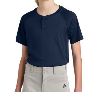 Sport-Tek Kids PosiCharge Competitor 2-Button Henley