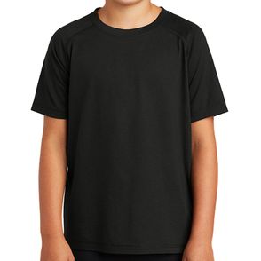 Sport-Tek Kids PosiCharge Tri-Blend Wicking Raglan Tee