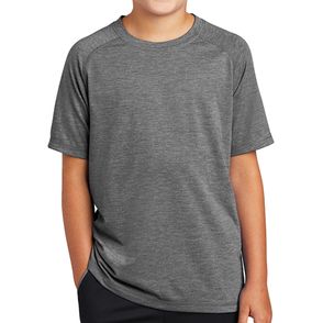 Sport-Tek Kids PosiCharge Tri-Blend Wicking Raglan Tee